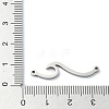 Non-Tarnish 304 Stainless Steel Connector Charms STAS-C097-59P-3