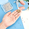 300Pcs 3 Styles Brass Bead Tips Knot Covers KK-BBC0015-89-3