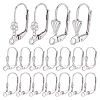 Unicraftale 304 Stainless Steel Leverback Earring Findings STAS-UN0015-45-1