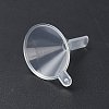 Transparent Plastic Funnel Hopper FIND-WH0165-30-2