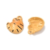 Spray Paint Alloy Pendants ENAM-K076-39B-2