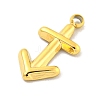 Real 18K Gold Plated PVD Vacuum Plating 304 Stainless Steel Pendants STAS-L278-002G-09-2
