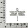 304 Stainless Steel Dragonfly Pendants STAS-S186-08D-P-3