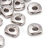 Letter Slider Beads for Watch Band Bracelet Making ALRI-O012-D-NR-1