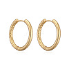 Brass Hoop Earrings PW-WGB5DFF-01-1