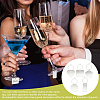 Acrylic Wine Glass Charms AJEW-GA00008-6