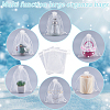 50pcs Large Organza Pouches Portable Shoes Bag Travel Storage Drawstring Bags OP-SP0001-03C-01-6