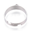 304 Stainless Steel Adjustable Ring Components STAS-T066-79P-3