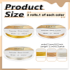 3 Rolls 3 Colors Round Copper Wire CWIR-LP0001-06D-2