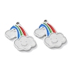 304 Stainless Steel Charms STAS-U007-01A--P-1