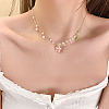 190Pcs 4 Styles Cat Eye Beads GLAA-PA0001-40A-7