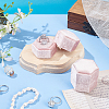 3-Slot Hexagonal Velvet Ring Boxes AJEW-WH0471-26B-4