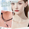 30Pcs Non-magnetic Synthetic Hematite Pendants G-GA0001-72-5
