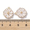 Alloy Enamel Pendants ENAM-O001-07C-G-3