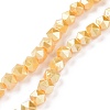 Glass Pearl Beads Strands GLAA-F122-03F-1