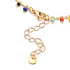 Glass Charm Bracelets BJEW-JB05600-03-3