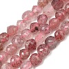 Natural Strawberry Quartz Beads Strands GG-CBA9A7F-A01-2