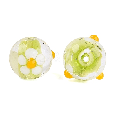 Handmade Bumpy Lampwork Beads LAMP-N042-21A-04-1