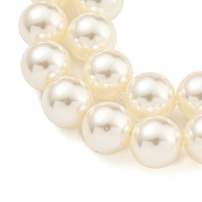 Glass Pearl Beads Strands HY-G002-01D-02-1