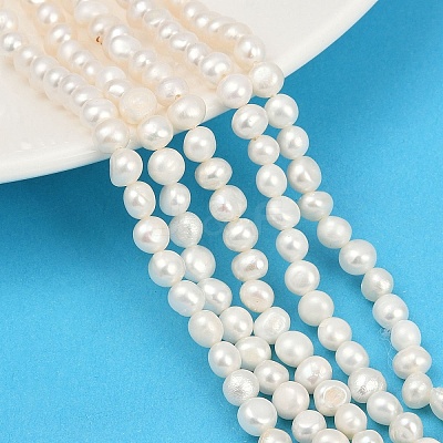 Natural Cultured Freshwater Pearl Beads Strands PEAR-P064-19D-07A-1