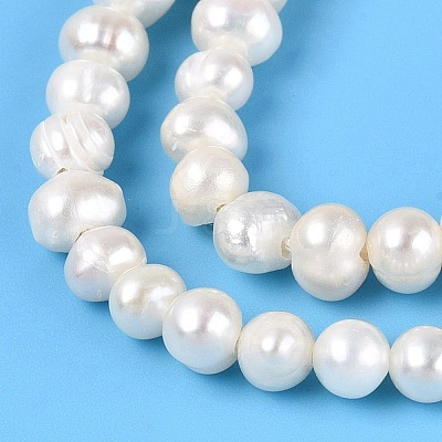 Natural Cultured Freshwater Pearl Beads Strands PEAR-N013-04H-1