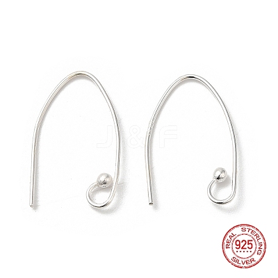 925 Sterling Silver Earring Hooks STER-M117-01S-1