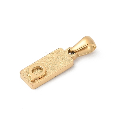 304 Stainless Steel Pendants LS-STAS-Z120-03Q-G-1