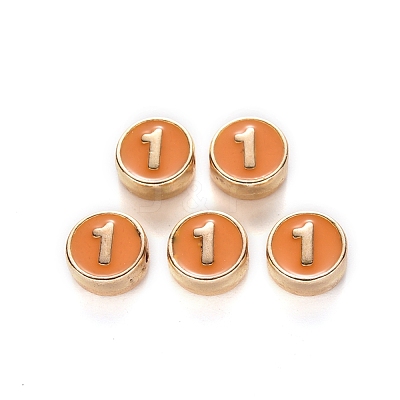 Alloy Enamel Beads ENAM-R055-04-01-RS-1