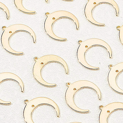 Brass Pendants KK-BC0005-16G-1