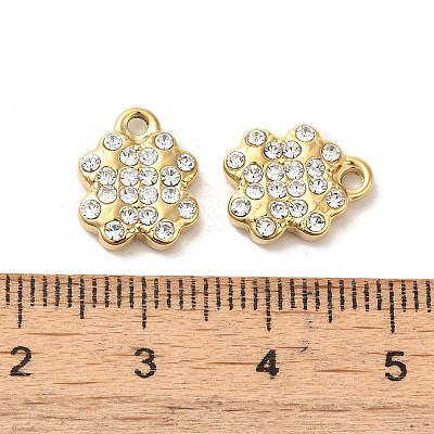 304 Stainless Steel Charms STAS-L025-007G-1