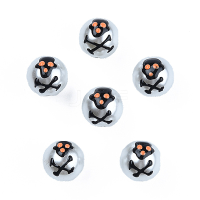 ABS Plastic Imitation Pearl Beads KY-N015-142-1
