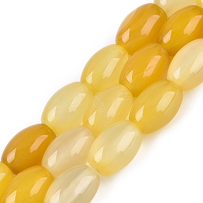 Natural Agate Beads Strands G-N362-18A-09-1