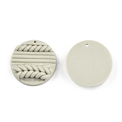 Handmade Polymer Clay Pendants CLAY-N010-092A-1