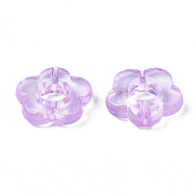 Transparent Acrylic Beads OACR-S028-140-1