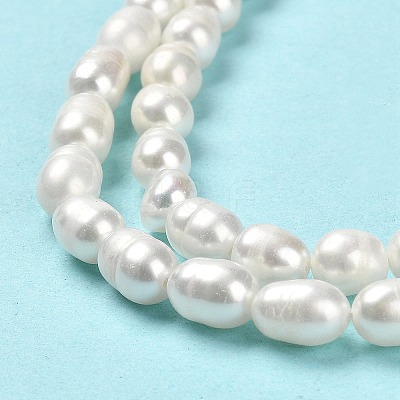 Natural Cultured Freshwater Pearl Beads Strands PEAR-E016-132-1