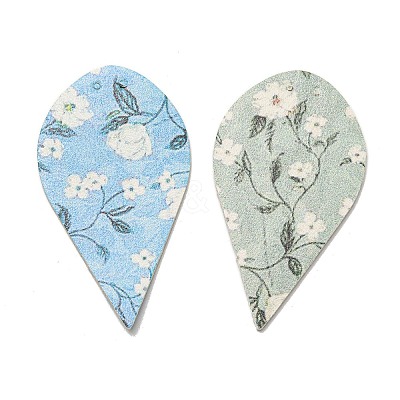 PU Leather Big Pendants FIND-X0010-11-1