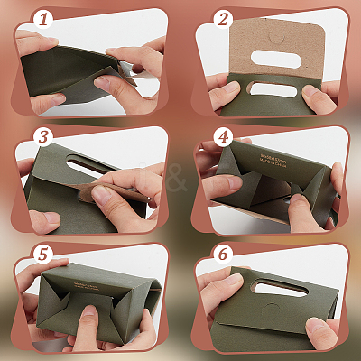 Paper Gift Tote Bags ABAG-WH0044-58A-1