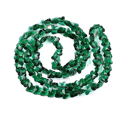 Transparent Glass Beads GLAA-Q066-10mm-B06-1