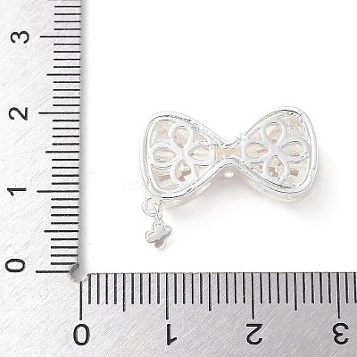 Brass Micro Pave Cubic Zirconia Pendants KK-A236-21S-03-1