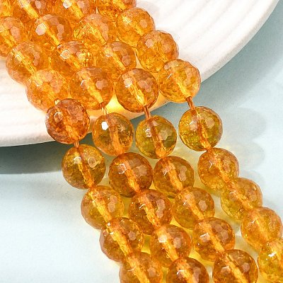 Natural Quartz Crystal Beads Strands G-G099-F10mm-19-1