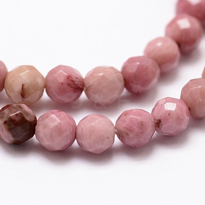 Natural Rhodonite Beads Strands X-G-D840-16-4mm-1