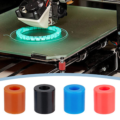 16Pcs 4 Colors Silicone Shock Absorber FIND-OC0003-83-1
