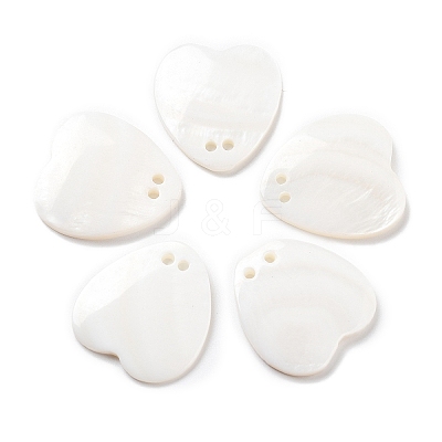 Natural Freshwater Shell Pendants SHEL-D082-05A-1