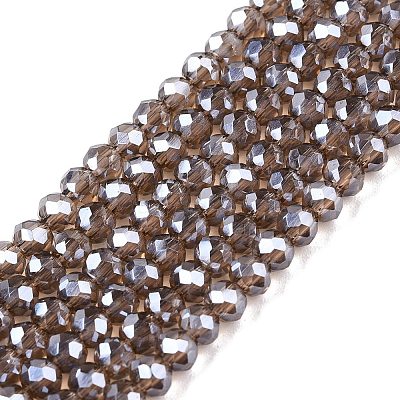 Electroplate Glass Beads Strands EGLA-A044-T2mm-A16-1