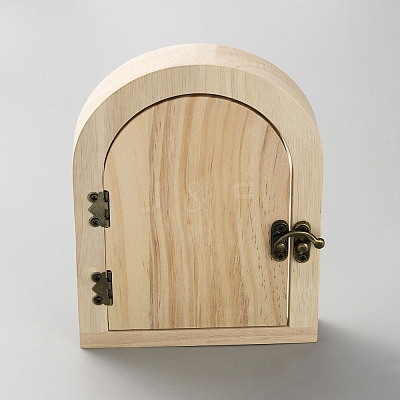 Wooden Switch Outlet Cover AJEW-WH0314-922-1