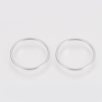 Tarnish Resistant 304 Stainless Steel Linking Ring STAS-S079-13A-1