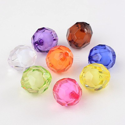 Transparent Acrylic Beads TACR-S113-20mm-M-1
