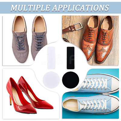 Shoe Repair Synthetic Rubber Heel Replacement DIY-CP0012-66B-1