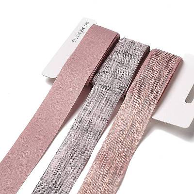 9 Yards 3 Styles Polyester Ribbon SRIB-A014-B11-1