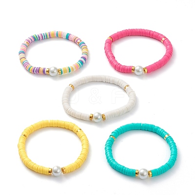 Stretch Bracelets Sets BJEW-SZ0001-46-1